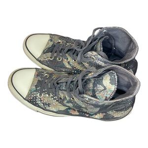 Men’s Converse Mountain Landscape High Top Sneakers Size 9
